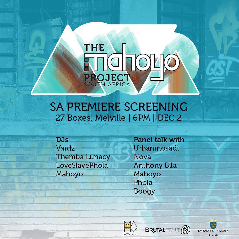 Tomorrow is the South Africa premiere screening of at @weheartbeat 27 Boxes. 
We have added Themba Lunacy and Anthony Bila to the line-up. ✨

Join us, and tell a friend to tell a friend