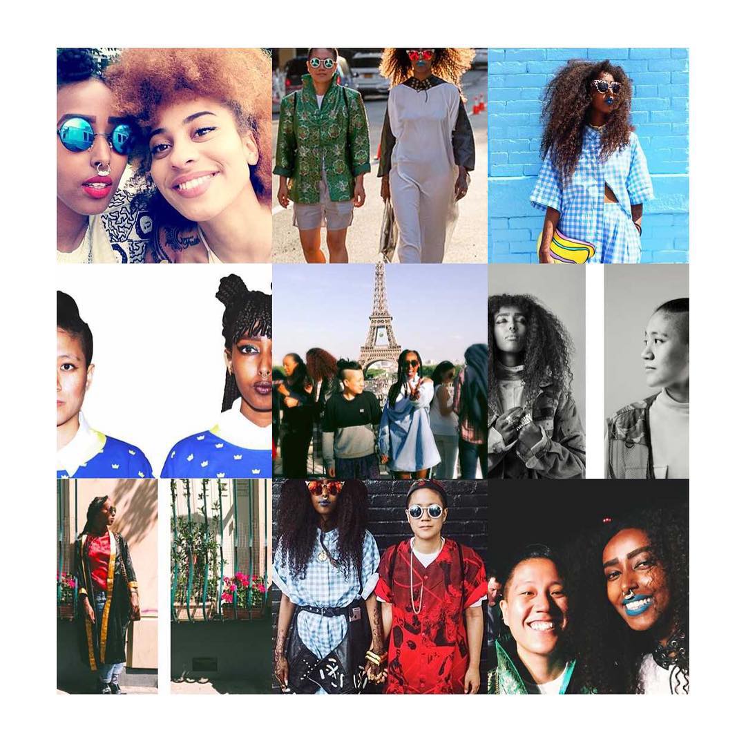 2015 was a wonderful but also heartbreaking year. As a duo and individually we have grown so much. It's a blessing to be part of a growing global black and POC feminist movement. Our new years resolution is to be even more radical! Big thanks to everyone we crossed pathts with, that contributed to the awesomeness in our lives 2015! And as our friend @ribaneribane said: LET'S GO WIN 2016!